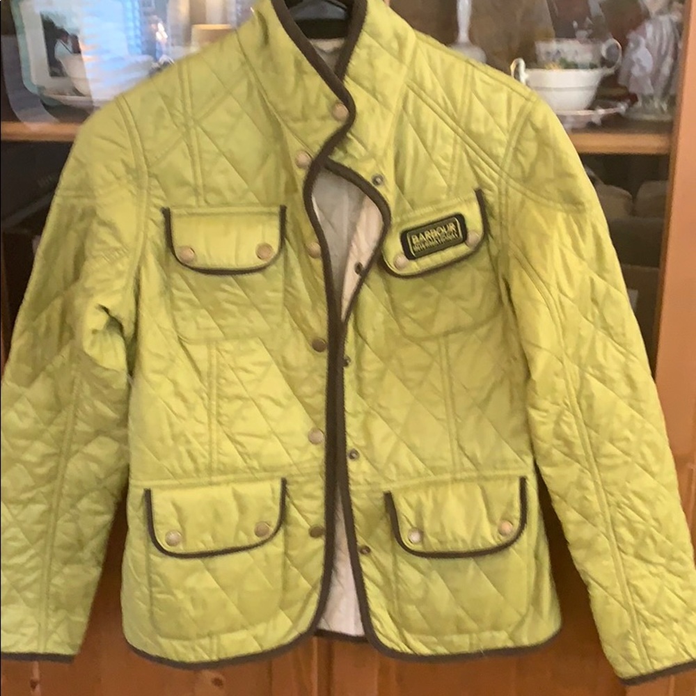Barbour quilted jacket size uk 10 us 6